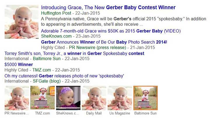 Gerber® Announces 2018 Photo Search
