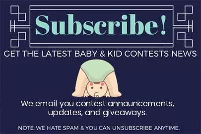 Subscribe to get contest announcements, updates, and giveaways.